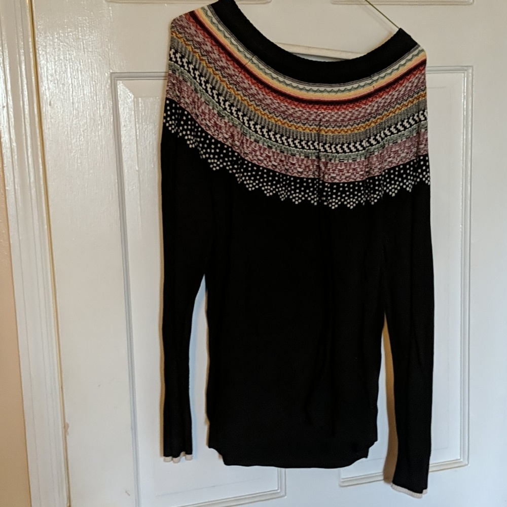Multi-colored sweater